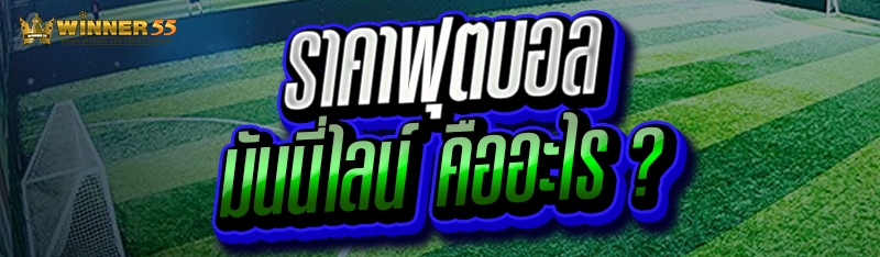 ราคาฟุตบอล มันนี่ไลน์ คืออะไร ?