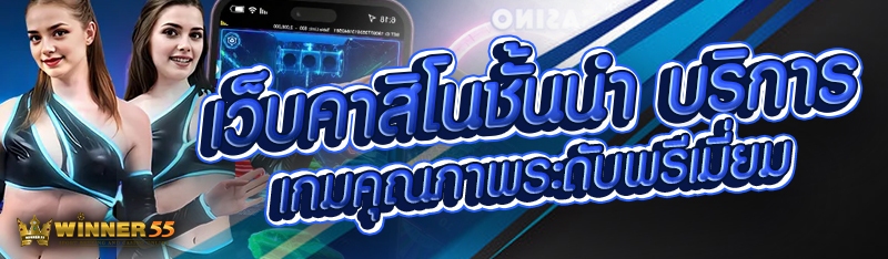 เว็บคาสิโนชั้นนำ บริการเกมคุณภาพระดับพรีเมี่ยม