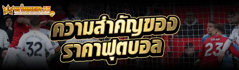 ความสำคัญของ ราคาฟุตบอล