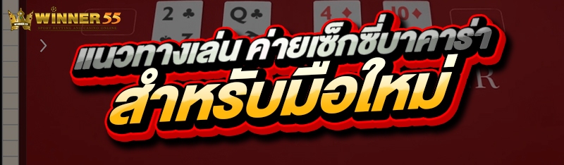 แนวทางเล่น ค่ายเซ็กซี่บาคาร่า สำหรับมือใหม่